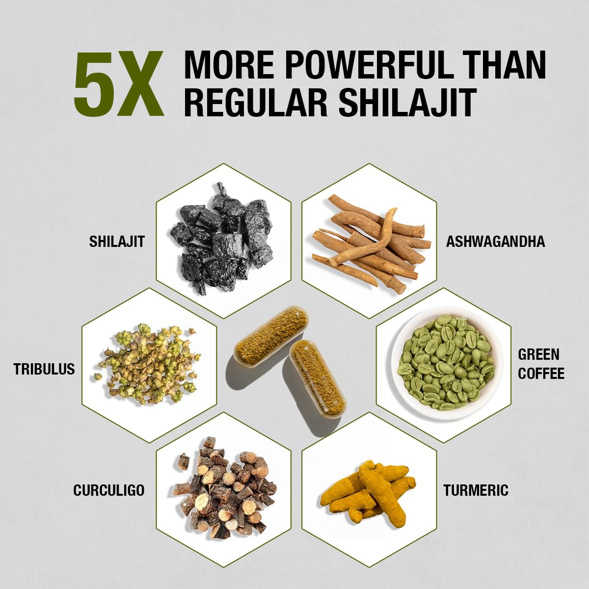 Kapiva Shilajit Himalayen Bio 120 capsules végétales