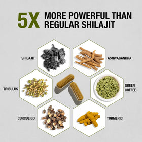 Kapiva Shilajit Himalayen Bio 120 capsules végétales