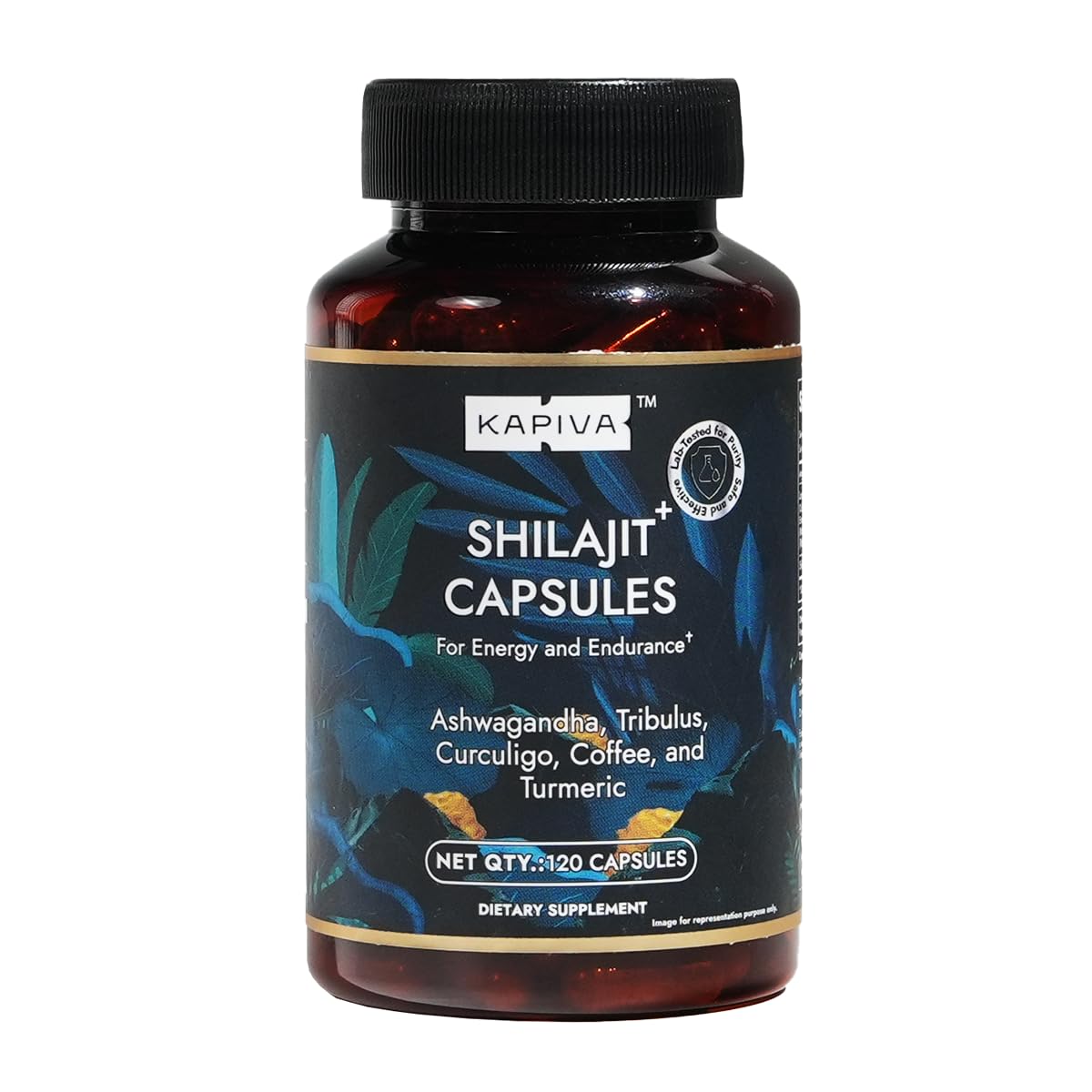 Kapiva Shilajit Himalayen Bio 400mg bouteille vue de face
