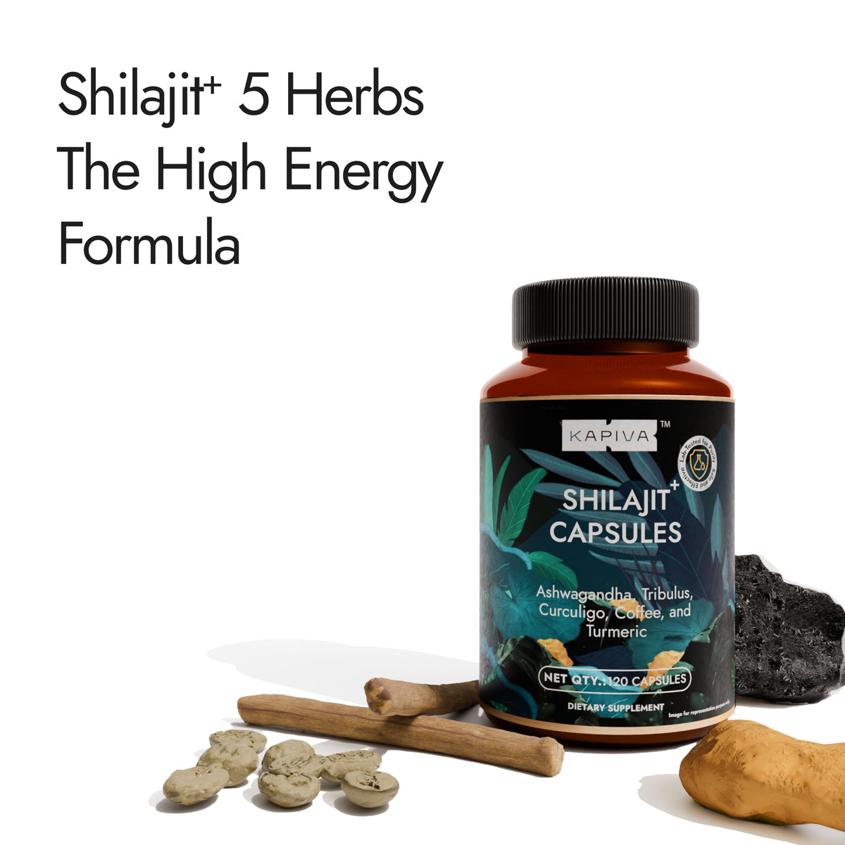 Kapiva Shilajit Himalayen Bio étiquette détaillée