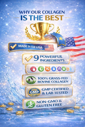 KAPPA NUTRITION Collagène 9 en 1 ingrédients sur l'étiquette
