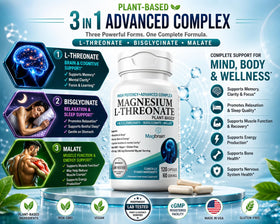 KAPPA NUTRITION Magnésium L-Thréonate 420mg capsules sur une table