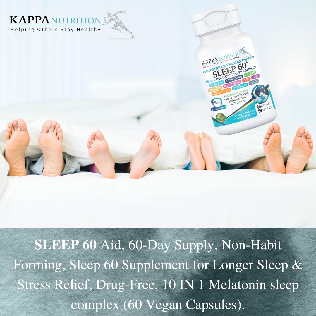 KAPPA NUTRITION Sleep 60 en contexte de nuit paisible