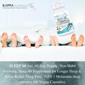 KAPPA NUTRITION Sleep 60 en contexte de nuit paisible
