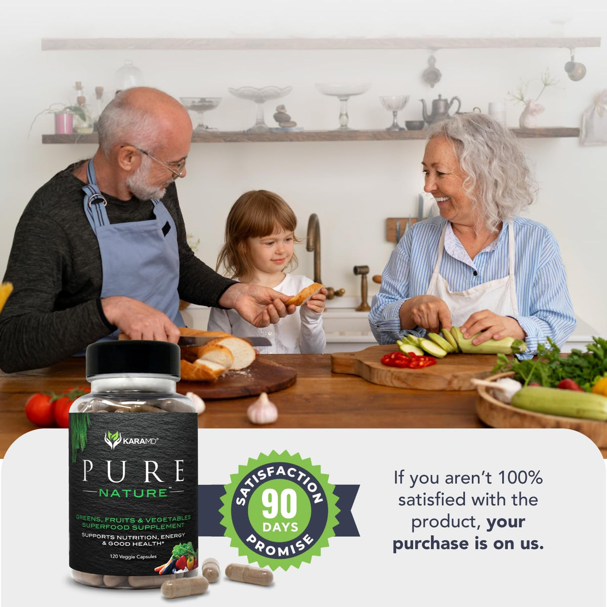 KaraMD Pure Nature en utilisation dans un smoothie
