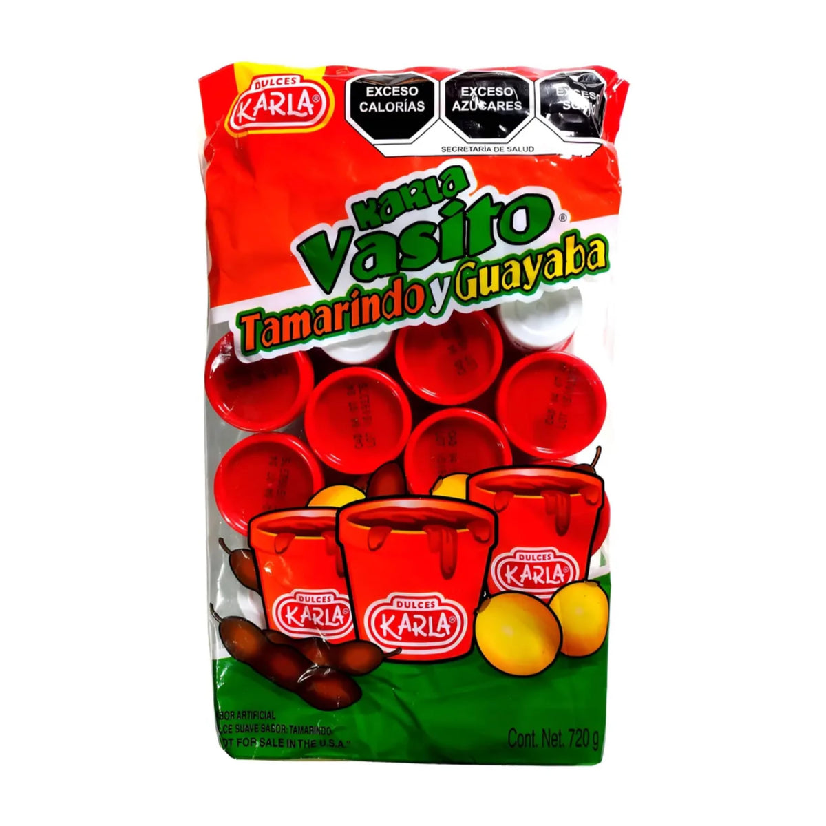 KARLA Vasito Guayaba 24 mini cups en emballage