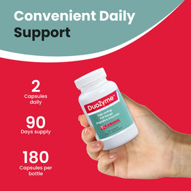 Karuna DuoZyme 180 capsules vue de côté