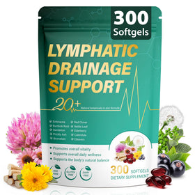 Kaseano complément alimentaire drainage lymphatique 300 gélules vue de face