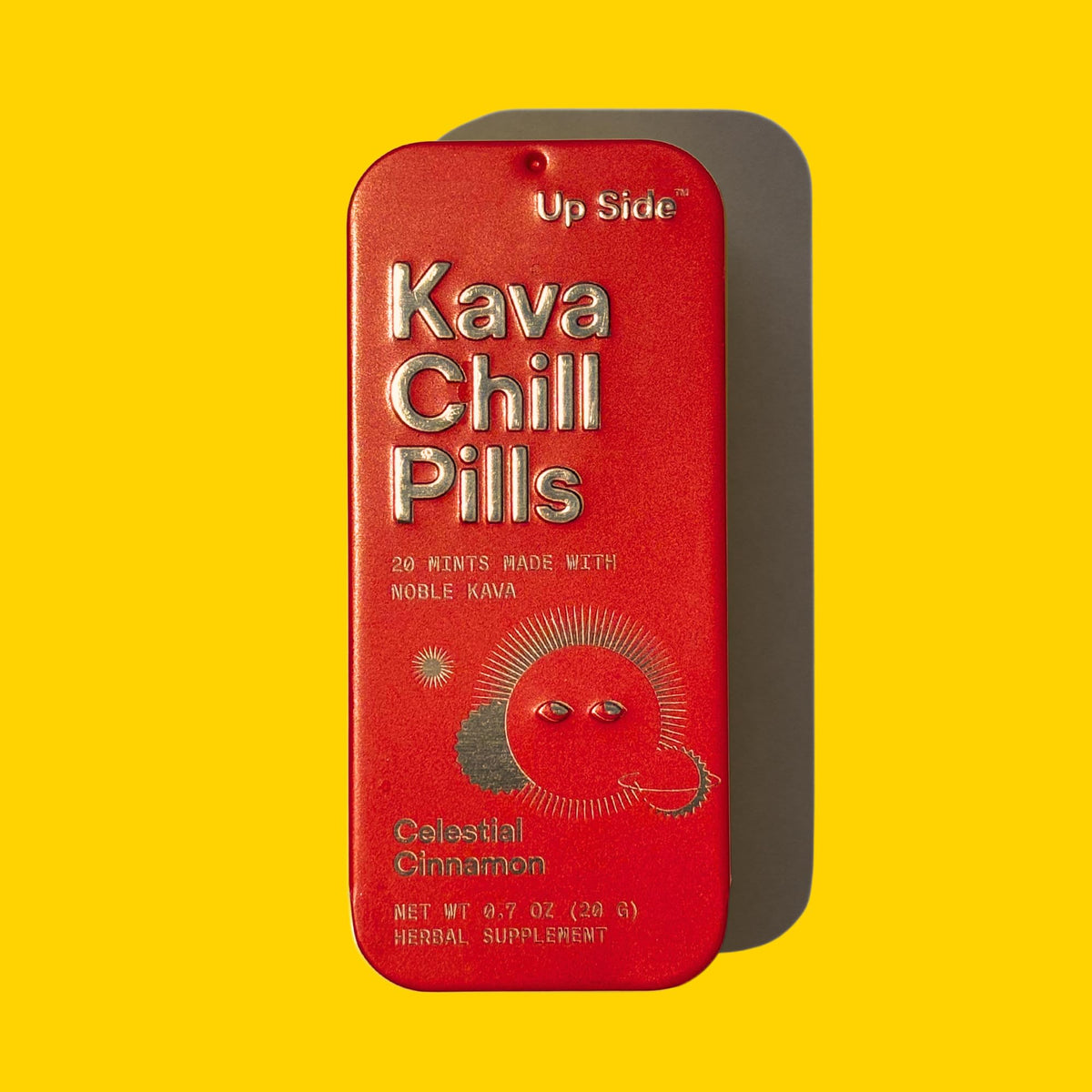 Kava Chill Pills à la cannelle dans un environnement de travail