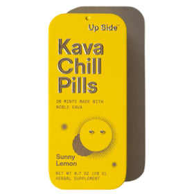 Kava Chill Pills d'Up Side boîte de 20 pastilles au citron
