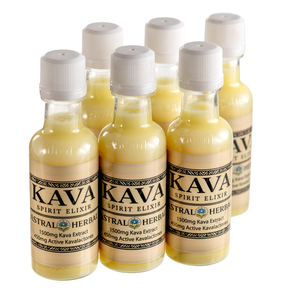 Kava Spirit Elixir Astral Herbal en boîte pratique