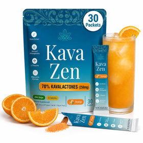Kava Zen Mélange de Boisson Calmante Kava 250mg Extrait sachets