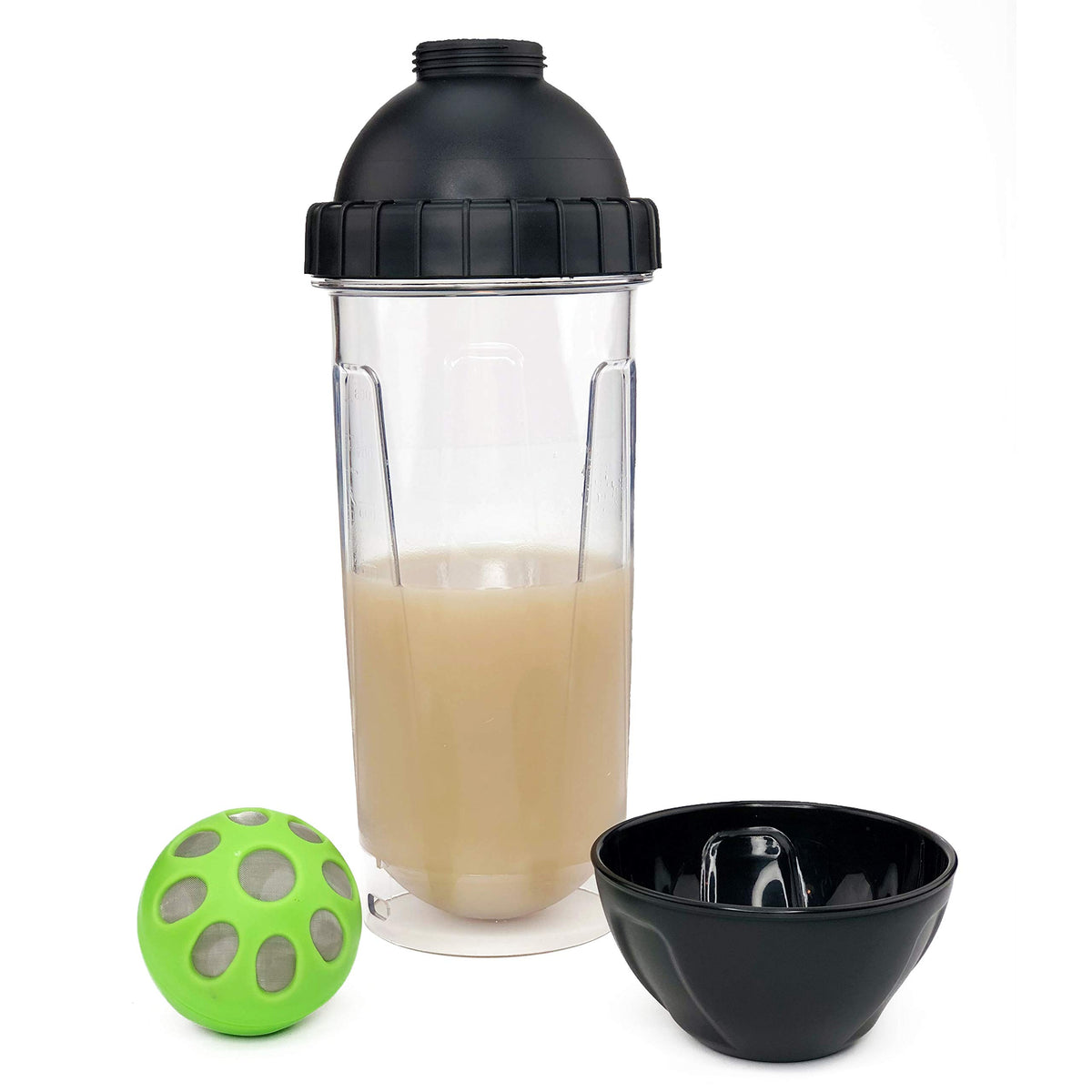 Kavafied AluBall Pro Kava Maker noir vue de face
