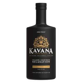 Kavana Kava Spirit 25 Oz bouteille vue de face avec étiquette