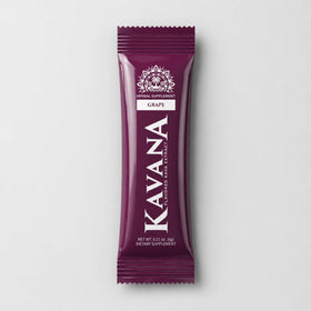 Kavana Mélange Instantané de Kava sachet ouvert avec poudre