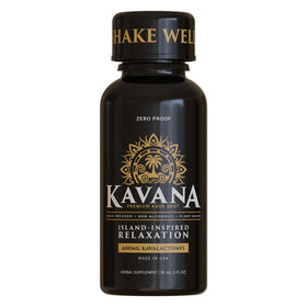 Kavana Shots concentrés au kava 600 mg, bouteille vue de face