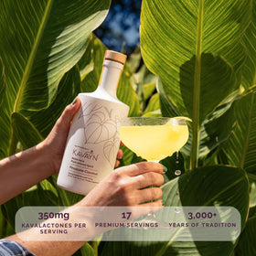 Kavayn Kava Non-Alcoolisée Ananas Coco 750 ml sur glace