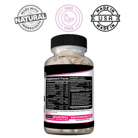Kaya Naturals Capsules Cheveux Peau Ongles 60 unités - étiquette des ingrédients