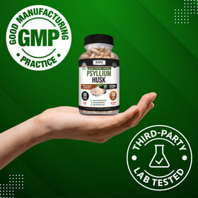 Kaya Naturals Capsules de Psyllium, ingrédients listés