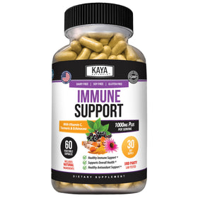 Kaya Naturals capsules de Sureau 60 unités vue de face