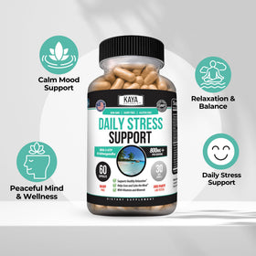 Kaya Naturals Complément Alimentaire 60 Capsules en gros plan sur les capsules