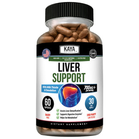 Kaya Naturals Complément Alimentaire au Chardon-Marie 60 capsules, vue de face
