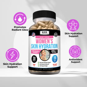 Kaya Naturals Complément Hydratation Femme ingrédients