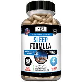 Kaya Naturals Complément Sommeil 60 capsules vue de face