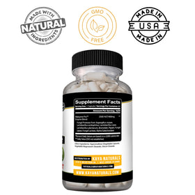Kaya Naturals Enzymes daily capsules dans un environnement de cuisine