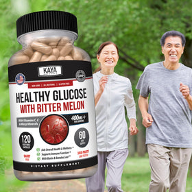 Kaya Naturals Gluco 120 comprimés avec ingrédients naturels