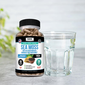 Kaya Naturals Mousse de Mer capsules en milieu de vie quotidienne