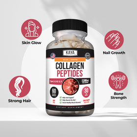 Kaya Naturals Multi Collagène 60 capsules avec gélatine