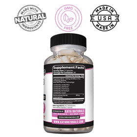 Kaya Naturals Probiotiques 60 capsules avec étiquette