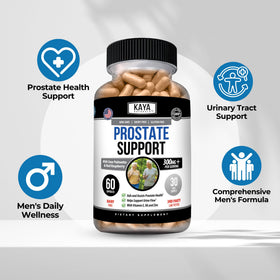 Kaya Naturals Prostate Support avec Palmetto et Pygeum
