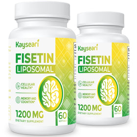 Kayseari Fisetin 1200mg boîte de 120 capsules vue de face