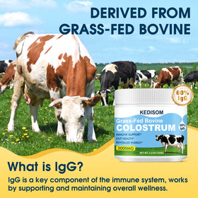 KEDISOM Colostrum Bovin Liposomal 3000 mg vue de côté