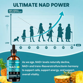 KEDISOM NAD+ Liposomal 120 ml avec fond neutre