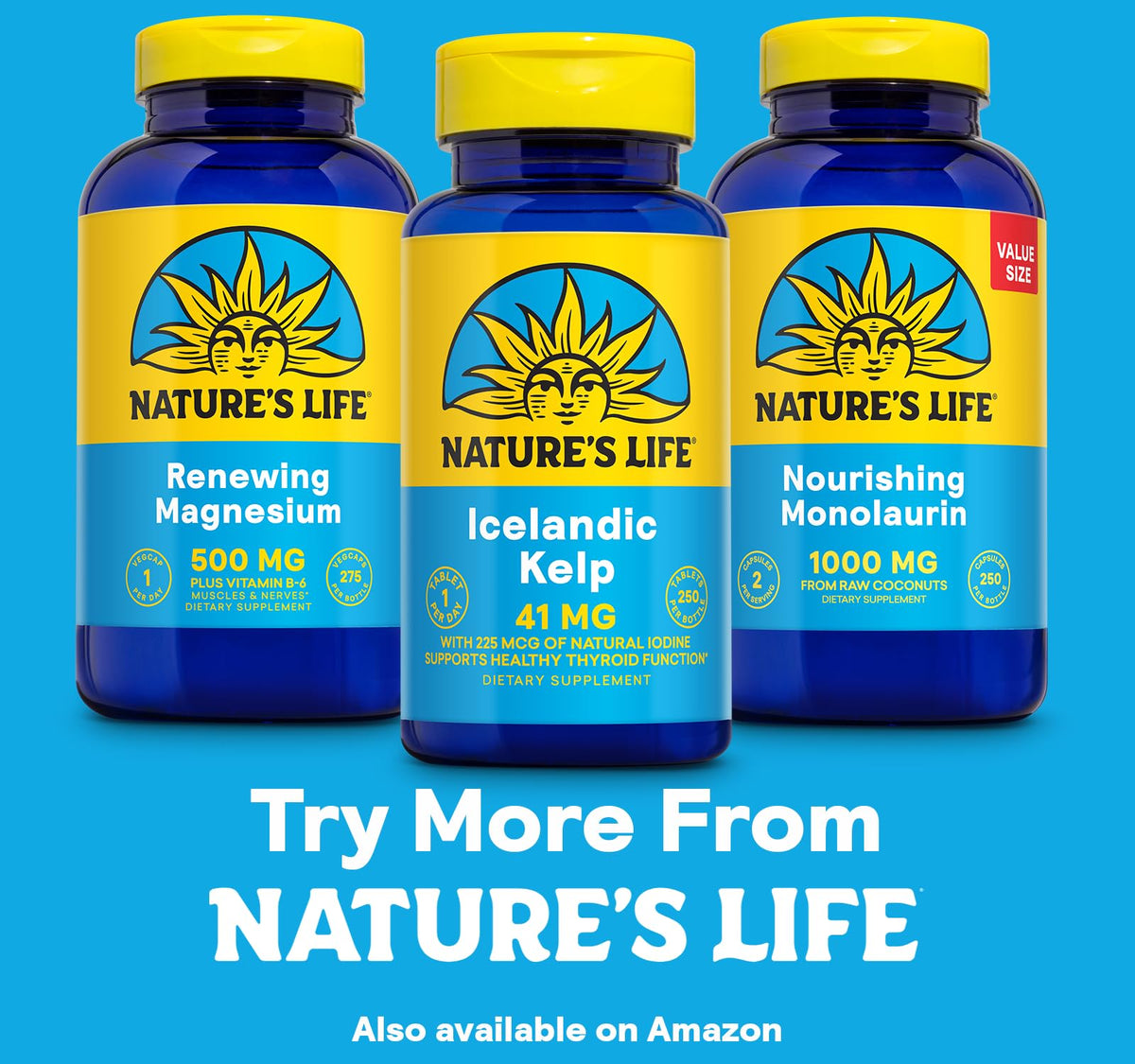 Kelp d'Islande Nature's Life dans un environnement naturel