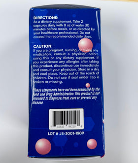 Keptrohy complément alimentaire 60 capsules avec étiquette