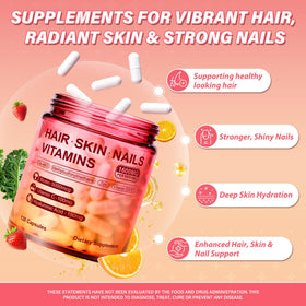 Kereeao Vitamines Cheveux Peau Ongles, vue d'ensemble du produit