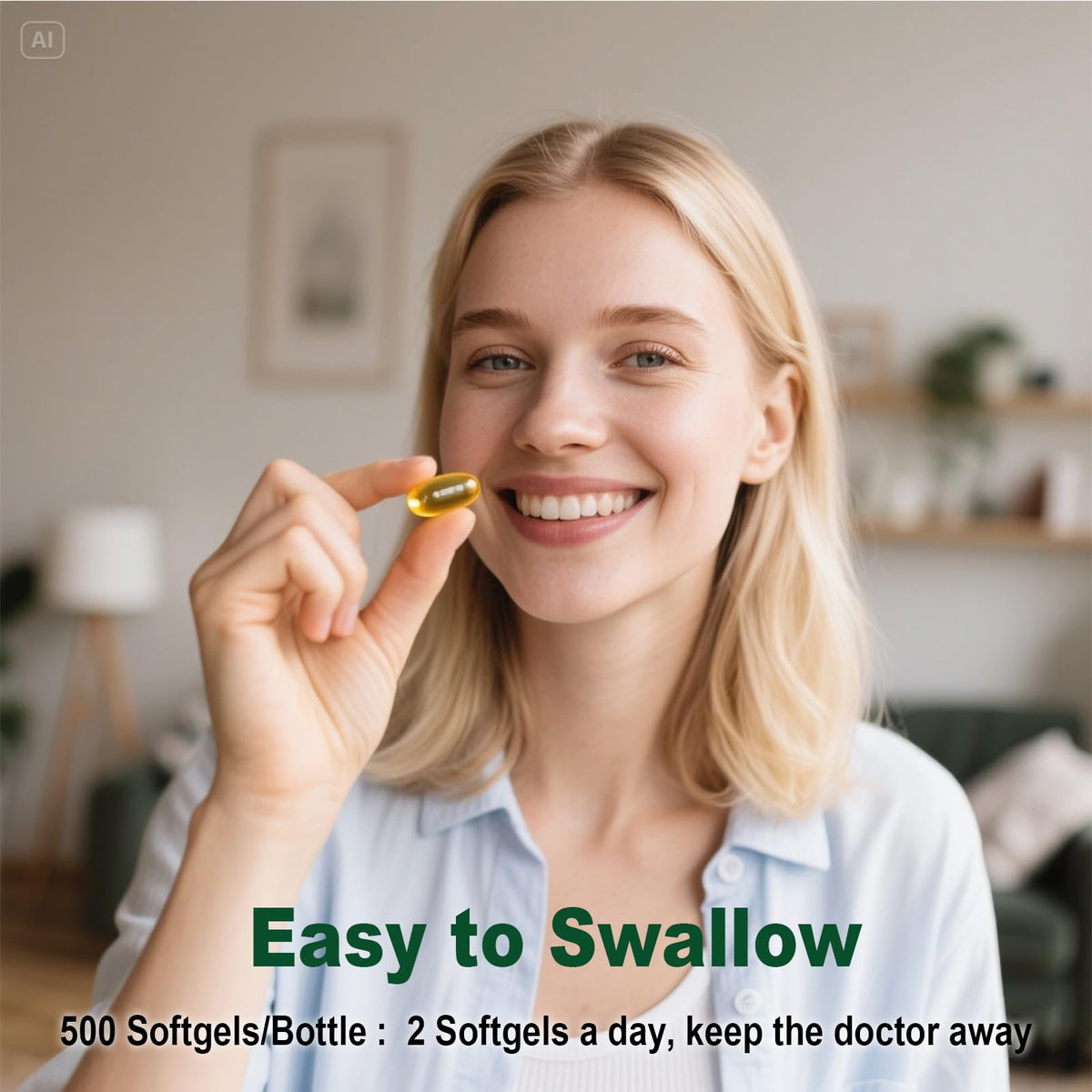 Keszciy Huile d'Origan 500 gélules softgel avec dosage