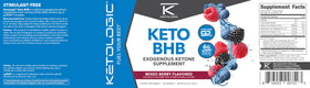Ketologic BHB Keto Complément Alimentaire sur une table
