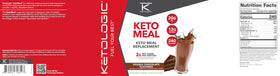 KetoLogic Shake de Remplacement de Repas Chocolat, 20 portions