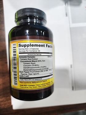 Key Nutrition Complexe Curcuma Curcumin avec ingrédients naturels