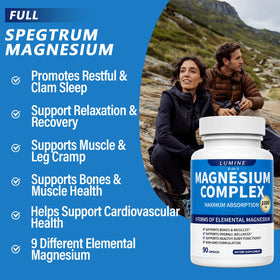KFUKFU Complexe de Magnésium 1000mg capsules ouvertes