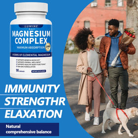 KFUKFU Complexe de Magnésium 1000mg capsules sur fond blanc