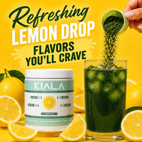 Kiala Nutrition Poudre de Super Greens, cuillère doseuse incluse
