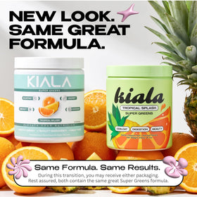 Kiala Nutrition Super Greens Tropical Splash 322g - dos du produit