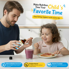 Kiddivit Calcium Liquide pour Enfants avec verre de dosage