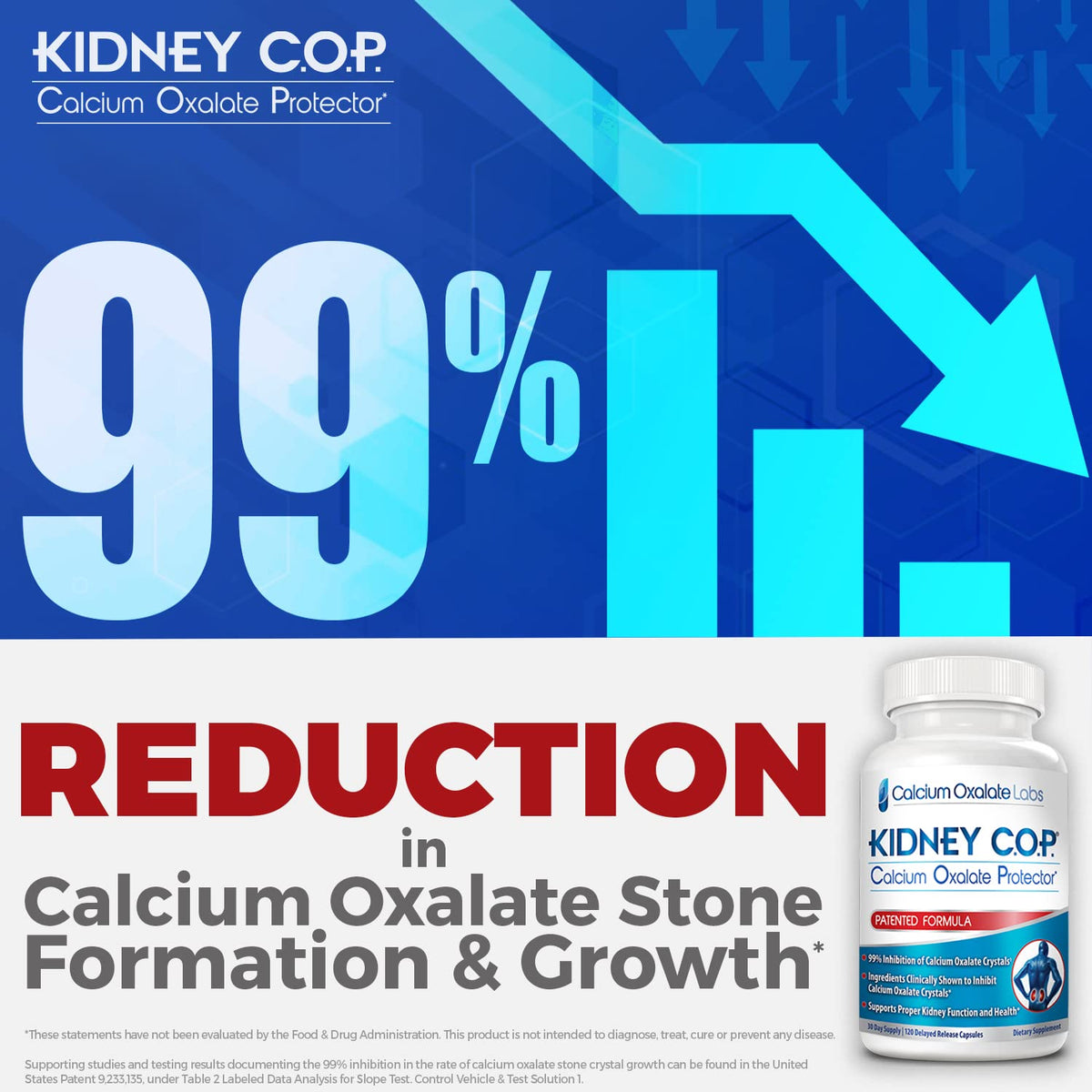 KIDNEY C.O.P. Complément Alimentaire 3 Pack avec capsules